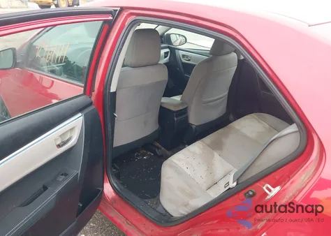 2015 Toyota Corolla Le из США, поврежденный, VIN 2T1BURHE3FC292582